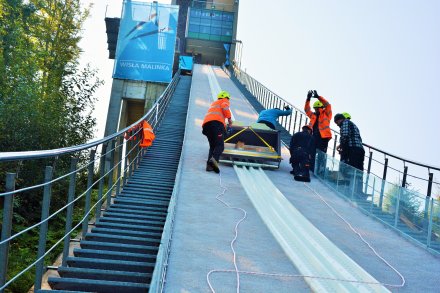 Modernizacja rozbiegu na skoczni im. A. Małysza